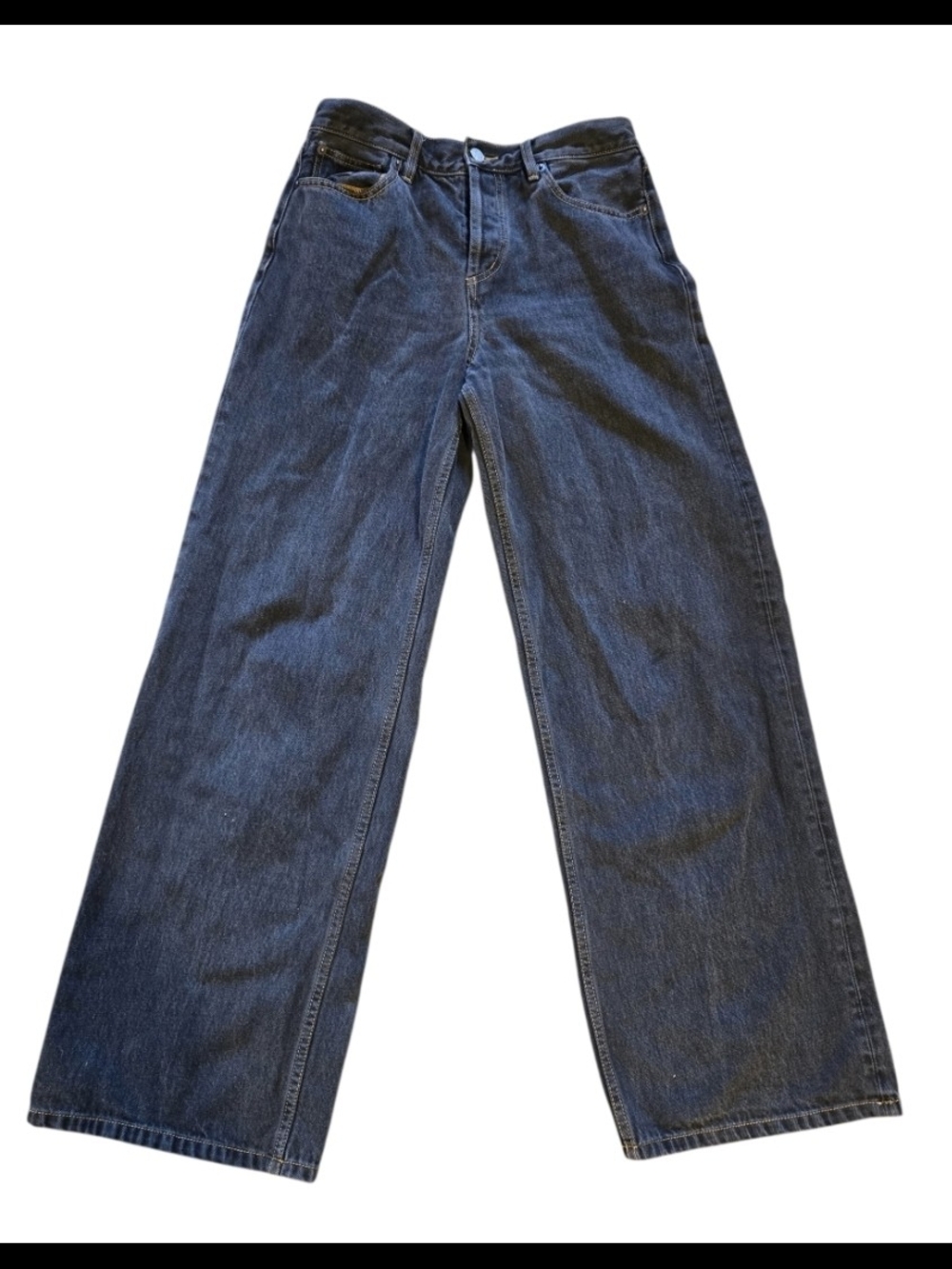 Still Here Woody Rainbow Walker Jeans size 27 Wide-Leg Black Jeans - Picture 3 of 7